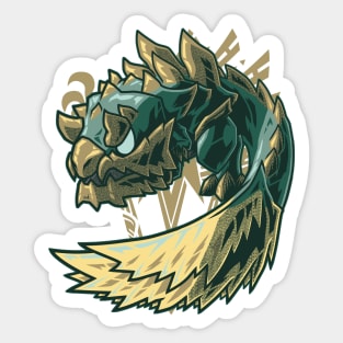 Acidic Glavenus | Monster Hunter Sticker